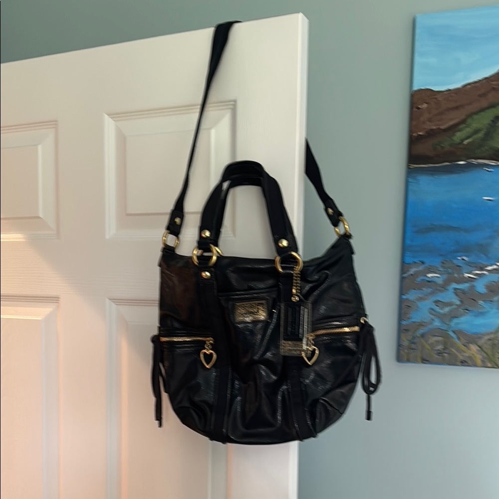 Black Leather Women's Bag